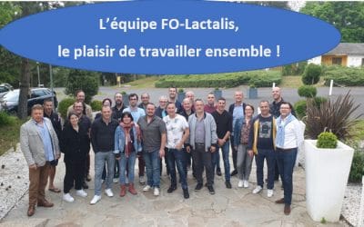 Les membres FO Lactalis de la CSSCT se forment avec la FGTA-FO et l’Inacs