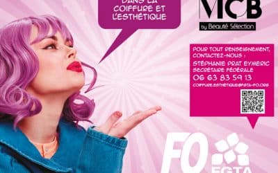 La FGTA-FO informe les salariés de la coiffure et de l’esthétique au salon MCB